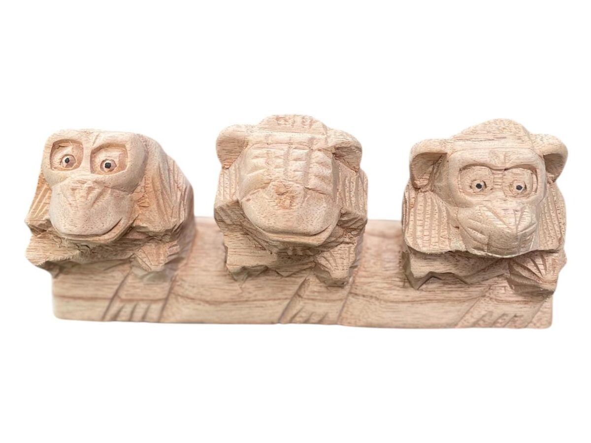 Monky Wood Carving