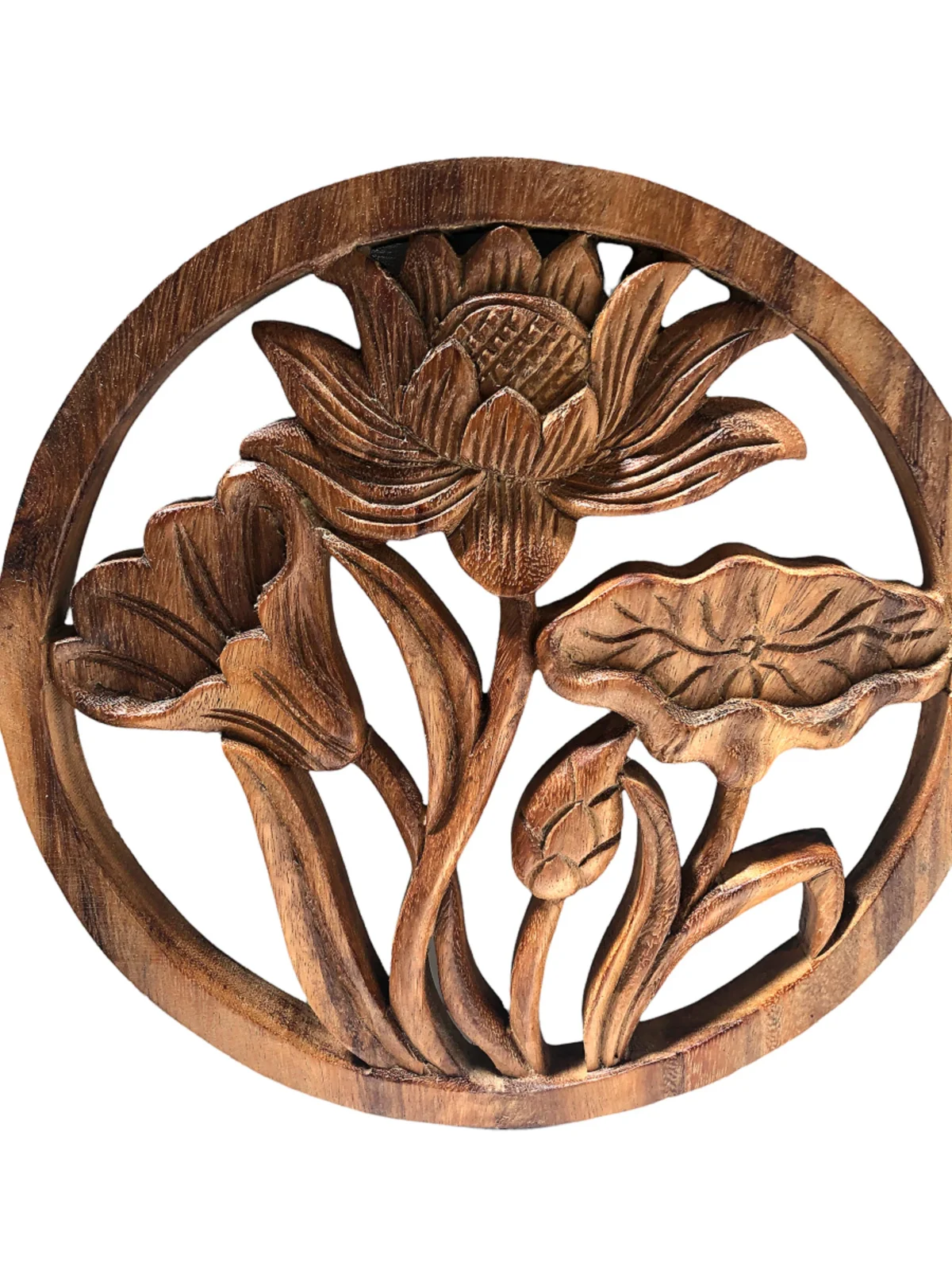 Lotus flower , Wall hanging,wall art ,wood wall decoration, tree decor ,tree of life ,tree of life wall art