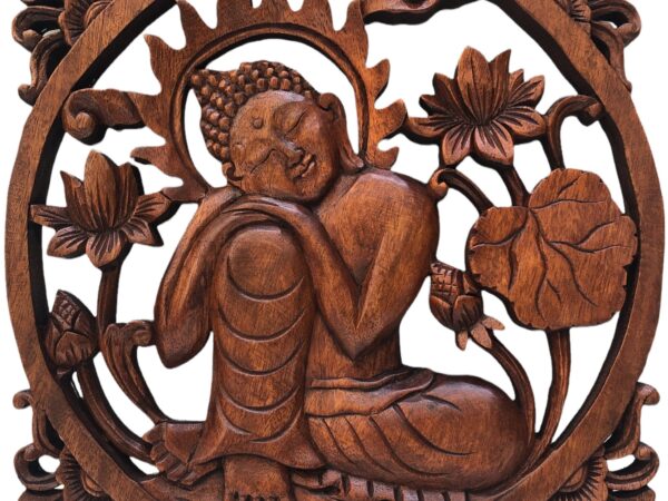 Resting Budha Wall Art Decor,HandMade,Wall Art Decor