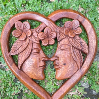 Couple statue,couple ornament,new wedding couple,wood carving,hand made