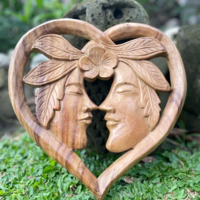 Couple statue,couple ornament,new wedding couple,wood carving,hand made