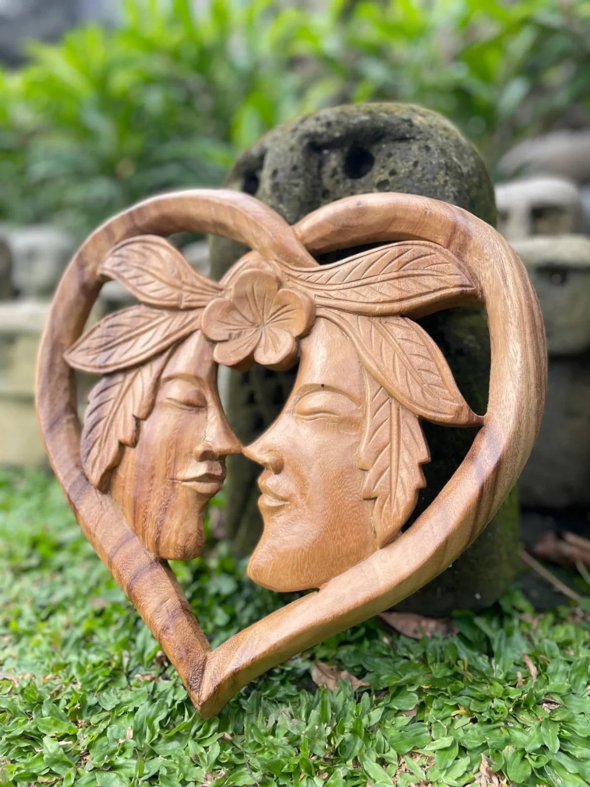 Couple statue,couple ornament,new wedding couple,wood carving,hand made