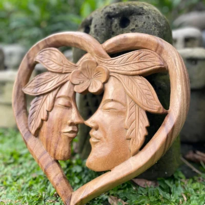 Couple statue,couple ornament,new wedding couple,wood carving,hand made