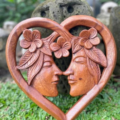 Couple statue,couple ornament,new wedding couple,wood carving,hand made
