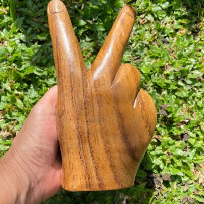 Hand Carved Teak Wood , Handmade , Wood Carving