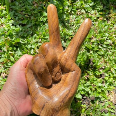 Hand Carved Teak Wood , Handmade , Wood Carving