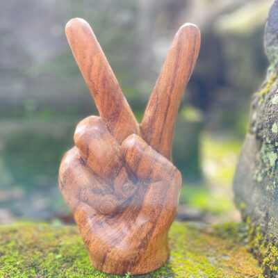 Hand Carved Teak Wood , Handmade , Wood Carving