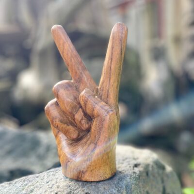 Hand Carved Teak Wood , Handmade , Wood Carving