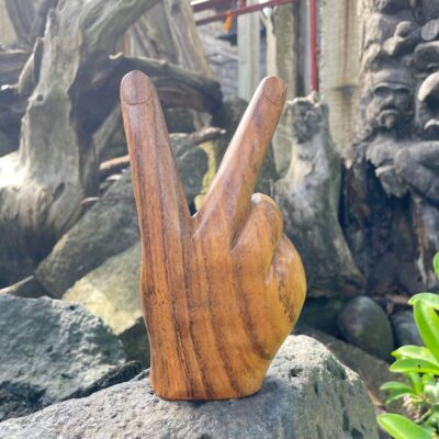 Hand Carved Teak Wood , Handmade , Wood Carving