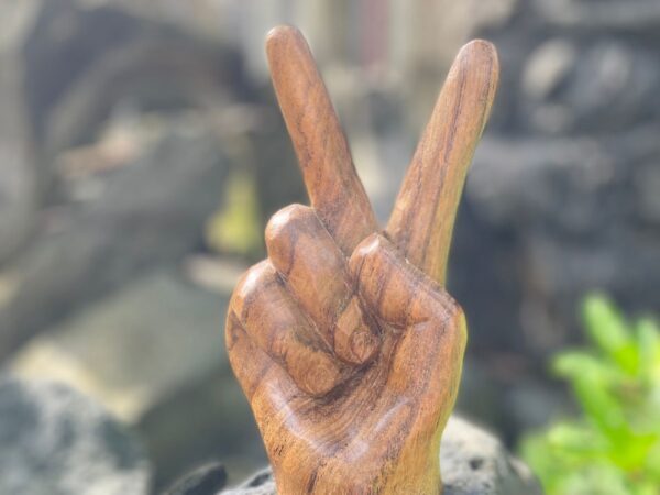Hand Carved Teak Wood , Handmade , Wood Carving