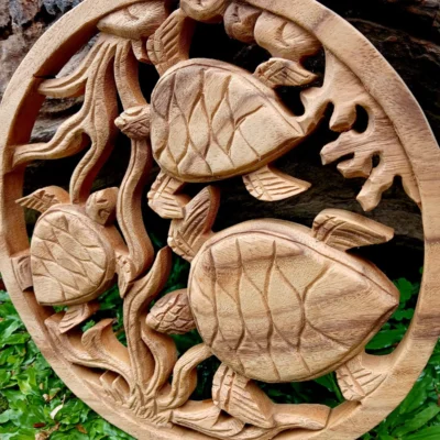 Sea Turtle Wood Wall Art,Wood Wall Decor,Handmade