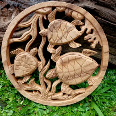 Sea Turtle Wood Wall Art,Wood Wall Decor,Handmade