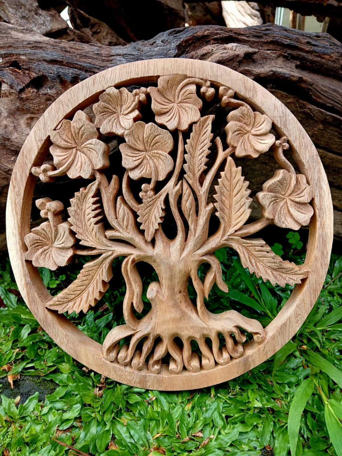 Hibiscus flower,Hibiscus Wood Wall Art Tropical Flower Decor  Wooden Hibiscus Wall Hanging Handmade Floral Art