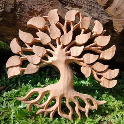 Tree of Life Wood Wall Art,Rustic Home Decor,Handmade Tree of Life Wood Wall Hanging