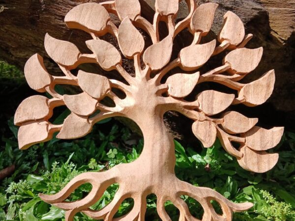 Tree of Life Wood Wall Art,Rustic Home Decor,Handmade Tree of Life Wood Wall Hanging