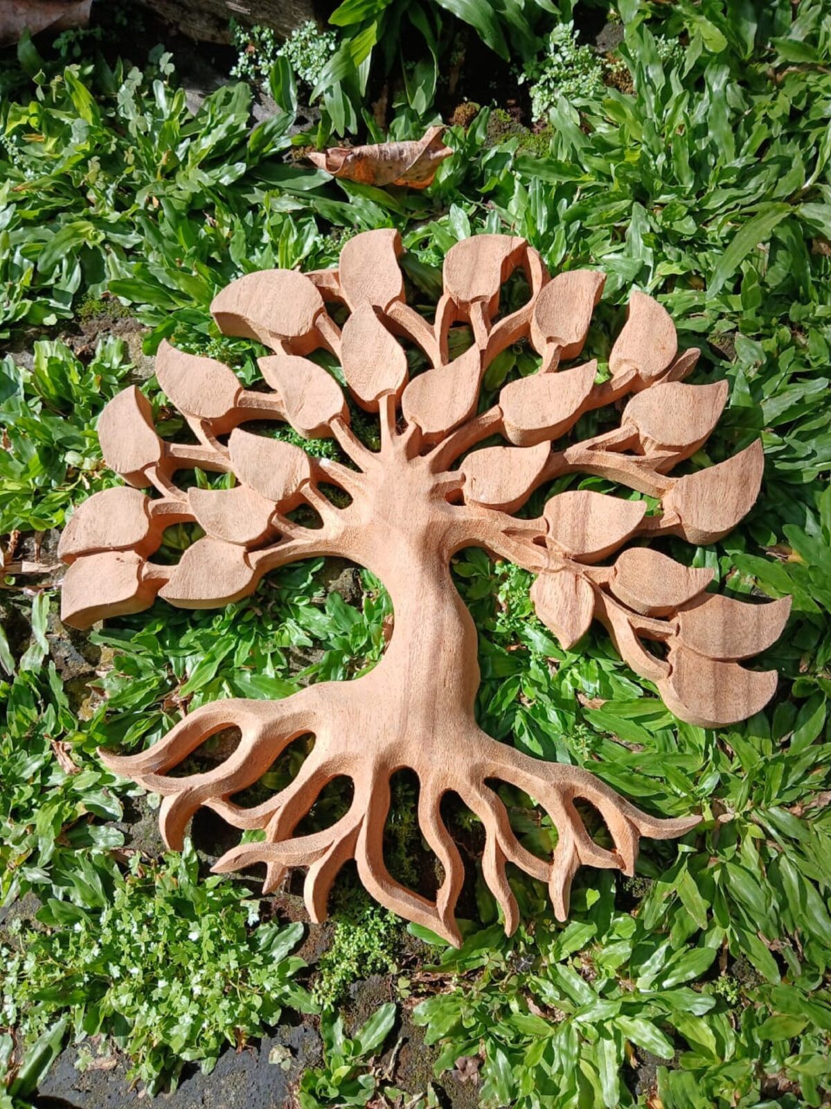 Tree of Life Wood Wall Art,Rustic Home Decor,Handmade Tree of Life Wood Wall Hanging