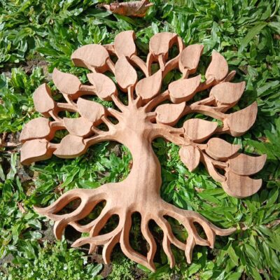 Tree of Life Wood Wall Art,Rustic Home Decor,Handmade Tree of Life Wood Wall Hanging