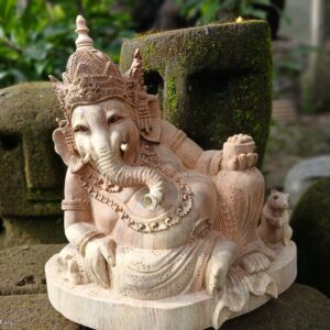 1 Set Balinese Gate, Wood Carving, Handmade Wood Carving, Temple Gate Statue, Balinese Ornament, Home Decor, Christmas Gifts