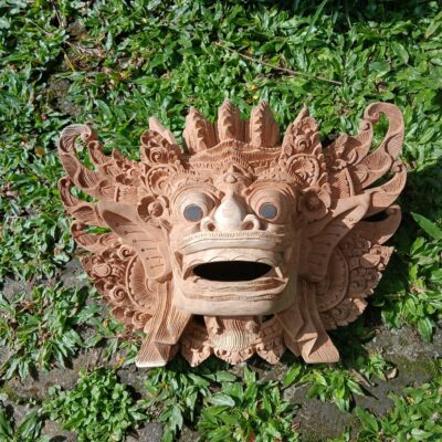 WhatsApp Image 2025-07-21 at 11.25.07 Hand‑Carved Wood Barong Mask Traditional Balinese Barong Dance Mask  Home Decor & Wall Art