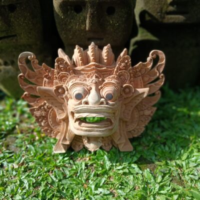 WhatsApp Image 2025-07-21 at 11.25.09 (1) Hand‑Carved Wood Barong Mask Traditional Balinese Barong Dance Mask  Home Decor & Wall Art