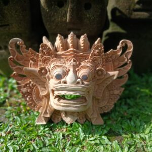 1 Set Balinese Gate, Wood Carving, Handmade Wood Carving, Temple Gate Statue, Balinese Ornament, Home Decor, Christmas Gifts