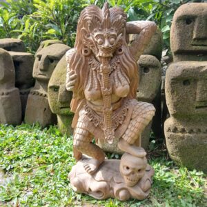 Balinese Wood Carving Wall Art Handcrafted Bali Decor Boho Wall Hanging