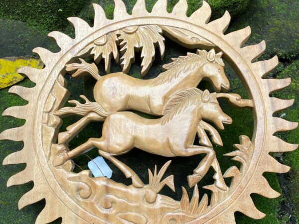 Rustic Wooden Horse Wall Art ,Wood Wall Art Decor