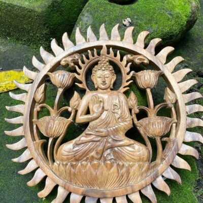 WhatsApp Image 2025-07-26 at 11.58.26 (3) Buddha Wood Wall Art Hand Carved Wooden Wall Decor Spiritual Zen Home Decor Meditation Room Accent Boho Buddha Wall Hanging