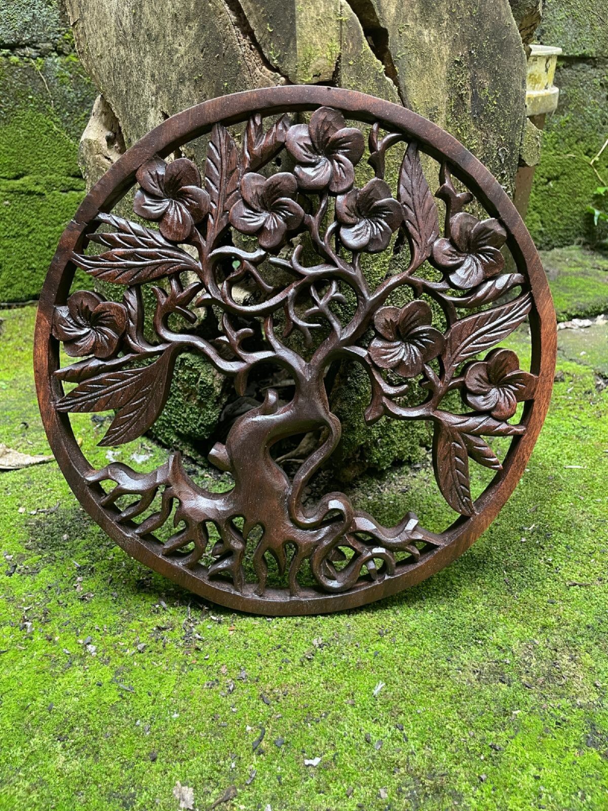 WhatsApp Image 2025-07-28 at 14.01.49 (1) Frangipani Flower Wood Wall Art Hand Carved Floral Decor Tropical Wall Hanging