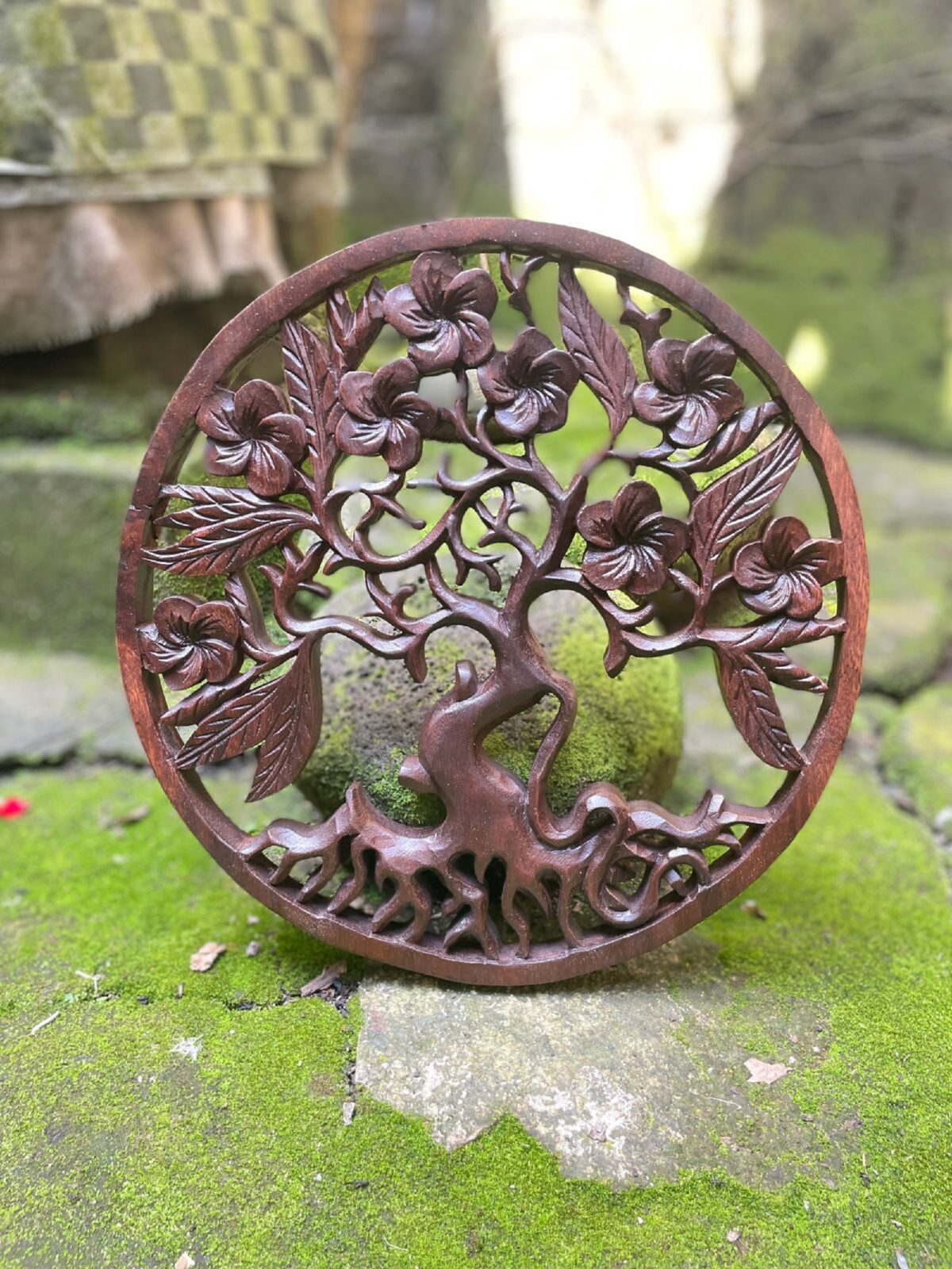 WhatsApp Image 2025-07-28 at 14.01.50 (1) Frangipani Flower Wood Wall Art Hand Carved Floral Decor Tropical Wall Hanging