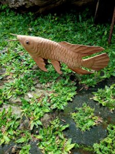 Wooden Walking Bear Figurine – Handmade Balinese Wildlife Decor,Handcrafted Walking Animal Sculpture