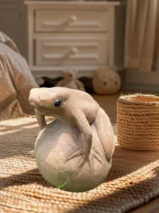 Wooden Walking Bear Figurine – Handmade Balinese Wildlife Decor,Handcrafted Walking Animal Sculpture
