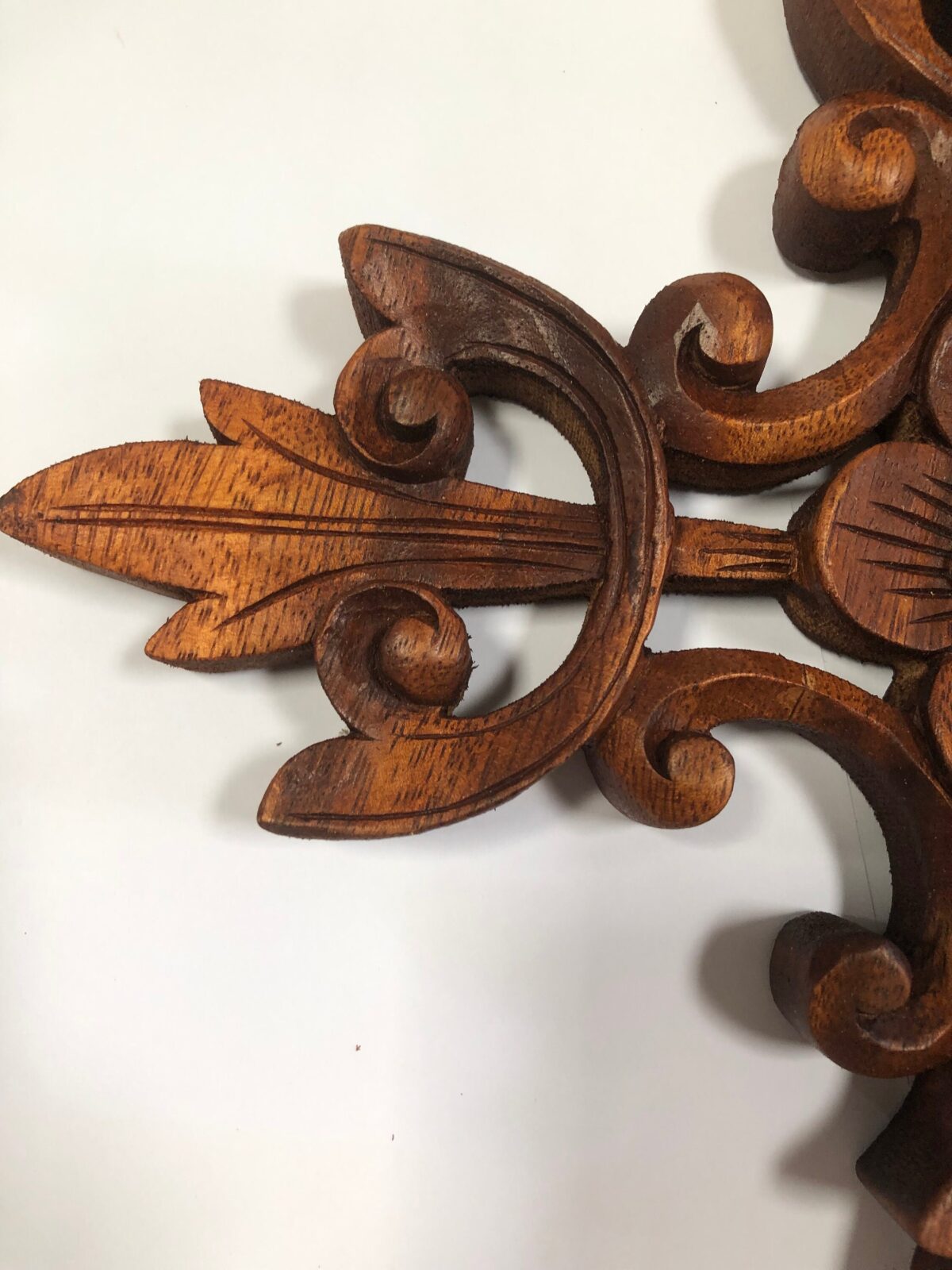 Carving  christian hand carved cross flower,wood carving,hand made ,wall art,wall decor