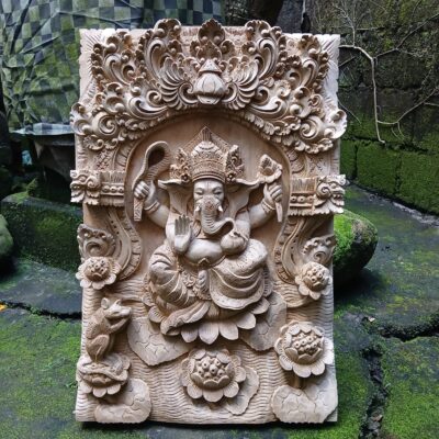 WhatsApp Image 2025-08-04 at 10.27.19 (21) Handmade Ganesha Wall Art ,Ganesha Wood Wall Decor – Hand Carved Hindu God Wall Art