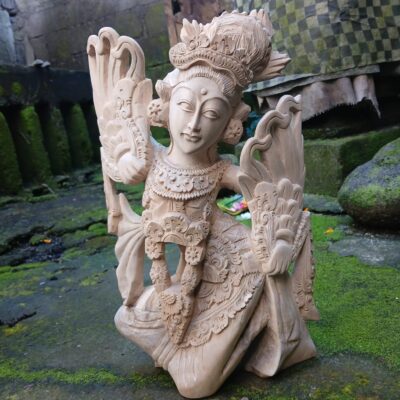 WhatsApp Image 2025-08-07 at 09.58.06 Hand-Carved Balinese Dancer Statue – Traditional Dance Sculpture, Indonesian Art Decor