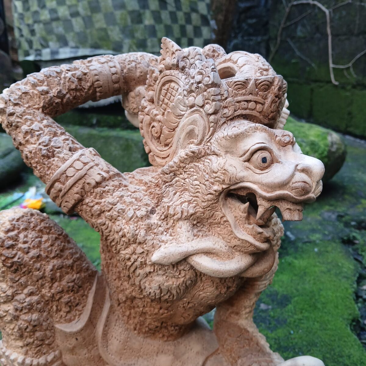 WhatsApp Image 2025-08-07 at 09.58.09 Hand-Carved Wooden Hanoman Statue – Balinese Monkey God, Ramayana Hero Decor