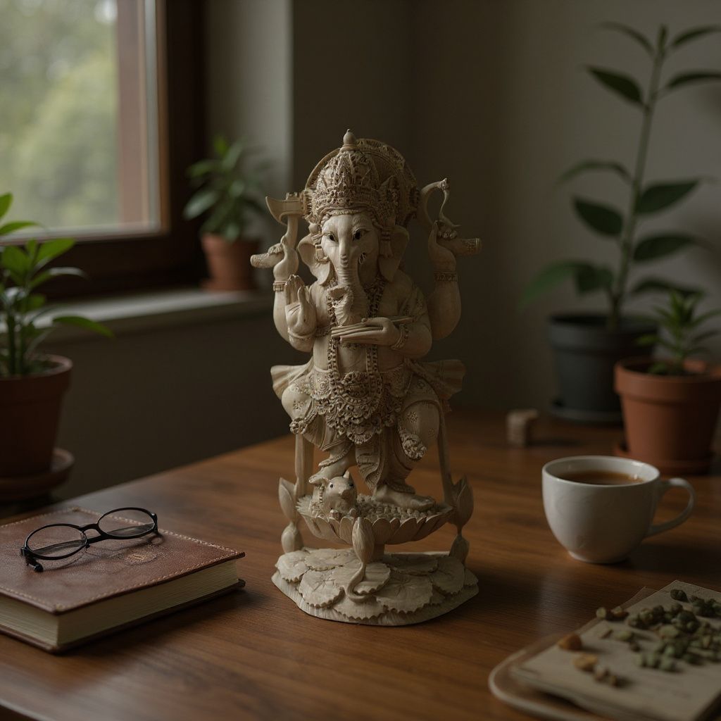 WhatsApp Image 2025-08-14 at 15.44.57 Ganesha Wood Carving Statue,Handcrafted Hindu Elephant God Wall Art, Balinese Ganesh Decor, Spiritual Home Altar Sculpture