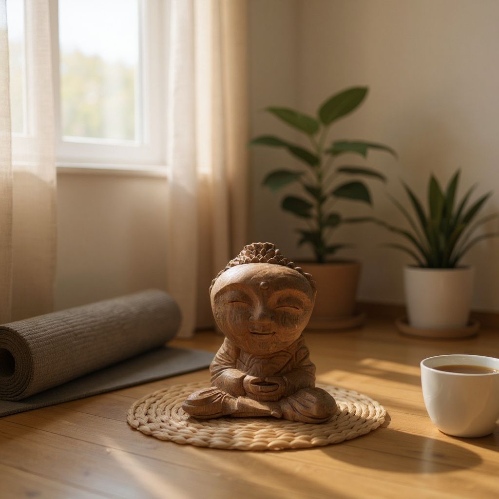WhatsApp Image 2025-08-14 at 15.45.13 Baby Buddha Wood Carving,Handcrafted Spiritual Decor,Wooden Baby Buddha Statue