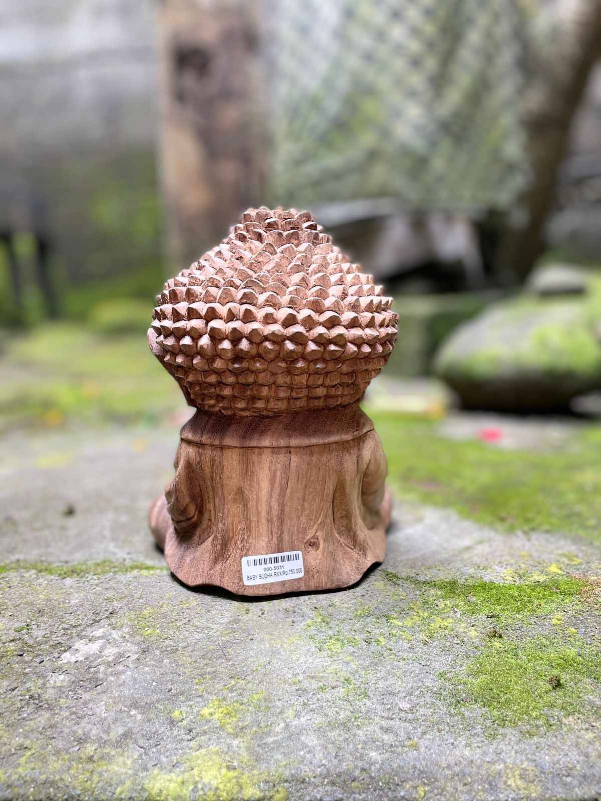 WhatsApp Image 2025-08-14 at 15.45.19 Baby Buddha Wood Carving,Handcrafted Spiritual Decor,Wooden Baby Buddha Statue