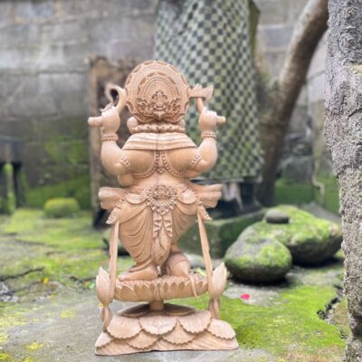 WhatsApp Image 2025-08-14 at 15.46.03 Ganesha Wood Carving Statue,Handcrafted Hindu Elephant God Wall Art, Balinese Ganesh Decor, Spiritual Home Altar Sculpture