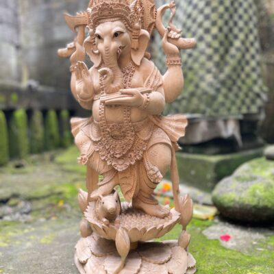 WhatsApp Image 2025-08-14 at 15.47.54 Ganesha Wood Carving Statue,Handcrafted Hindu Elephant God Wall Art, Balinese Ganesh Decor, Spiritual Home Altar Sculpture