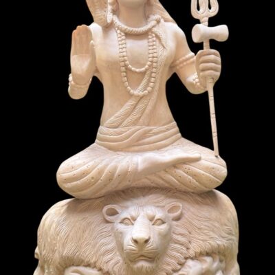 Siwa Wood Statue,Hand Carved Lord Shiva Sculpture, Hindu God Home Decor, Wooden Meditation Room Art