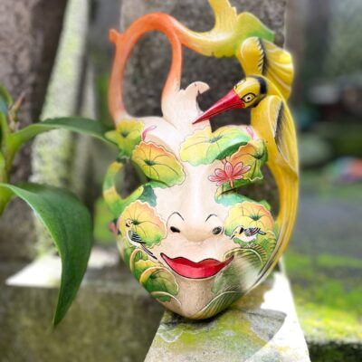 Colorful Abstract Face Mask Wall Art,Handcrafted Decorative Mask, Modern Tribal Home Decor, Unique Painted Wall Sculpture